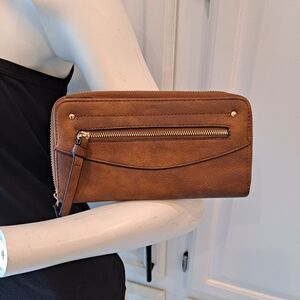 Brown Vegan Leather Wallet